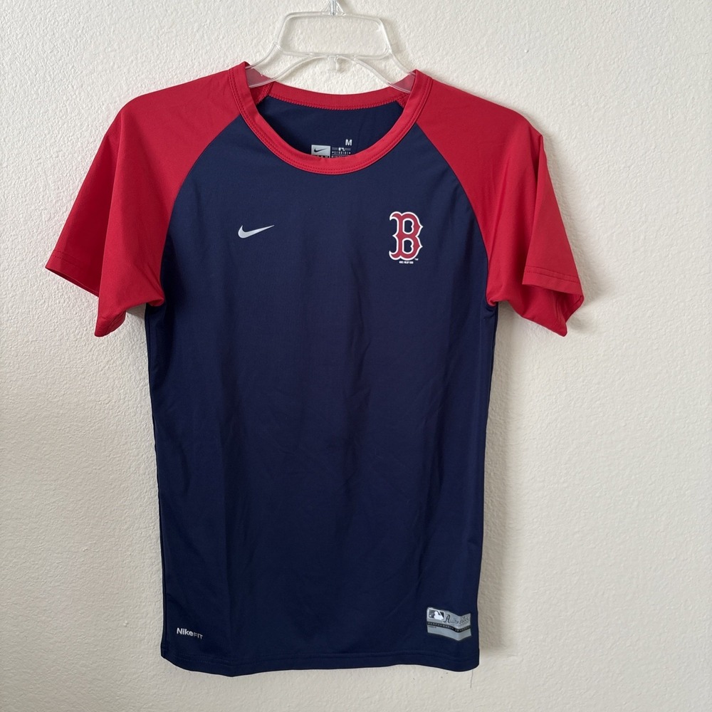 Boys Nike Boston Red Sox‎ Nike Fit Shirt Authentic Collection  MLB - Size Medium